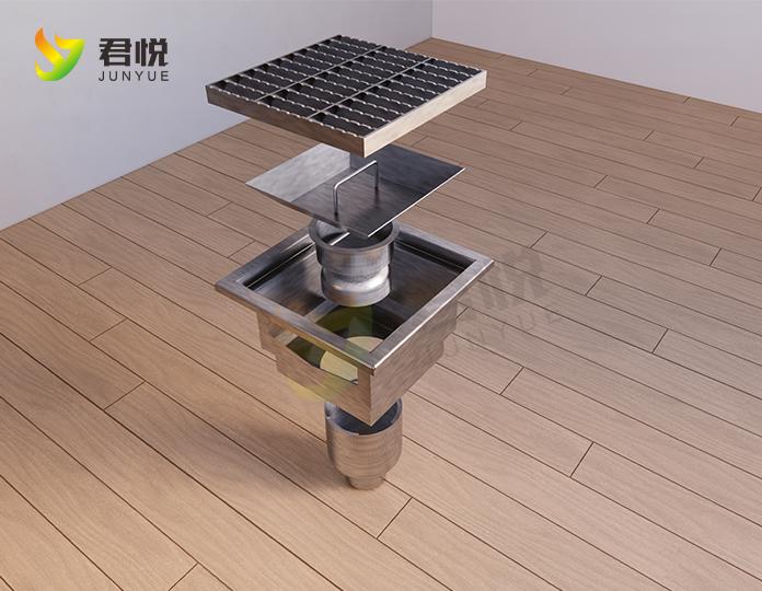 方形地漏